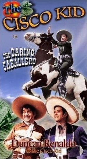 The Daring Caballero - VHS movie cover (thumbnail)
