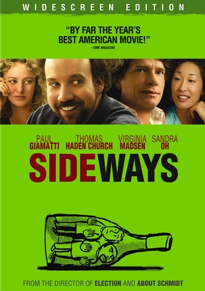 Sideways - DVD movie cover (thumbnail)