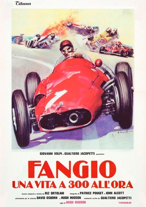 Fangio - Una vita a 300 all&#039;ora - Italian Movie Poster (thumbnail)