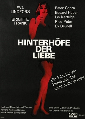 Hinterh&ouml;fe der Liebe - German Movie Poster (thumbnail)
