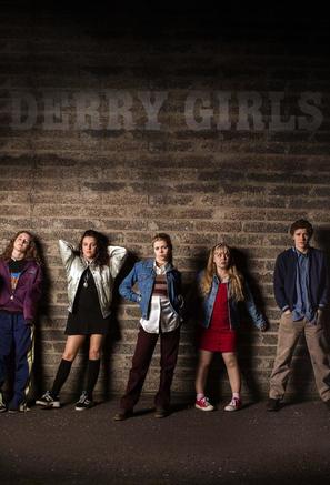 &quot;Derry Girls&quot; - British Movie Poster (thumbnail)