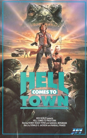 Hell Comes to Frogtown - Finnish Movie Cover (thumbnail)