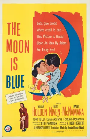 The Moon Is Blue Poster