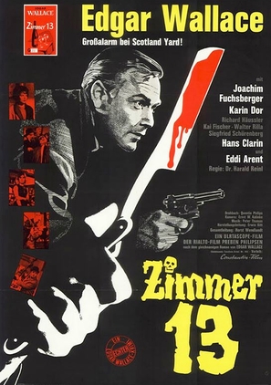 Zimmer 13 - German Movie Poster (thumbnail)