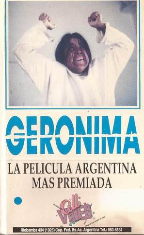 Ger&oacute;nima - Argentinian VHS movie cover (thumbnail)