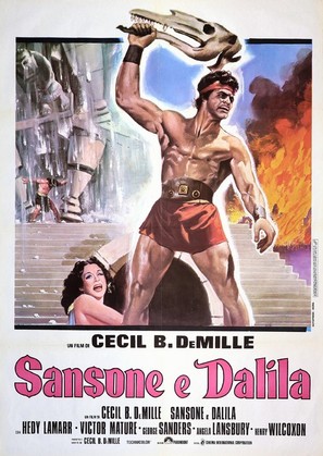 Samson and Delilah - Italian Movie Poster (thumbnail)