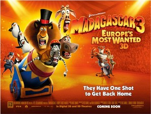 Madagascar 3: Europe&#039;s Most Wanted - Movie Poster (thumbnail)