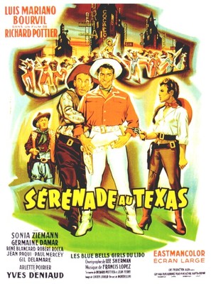 S&eacute;r&eacute;nade au Texas - French Movie Poster (thumbnail)