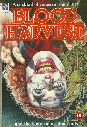 Blood Harvest - British DVD movie cover (thumbnail)