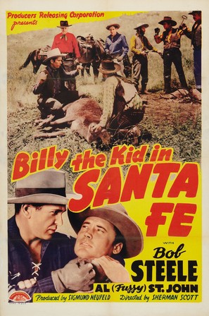 Billy the Kid in Santa Fe - Movie Poster (thumbnail)