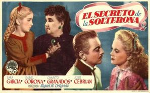 El secreto de la solterona - Spanish Movie Poster (thumbnail)