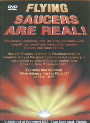 UFO&#039;s Are Real - DVD movie cover (thumbnail)