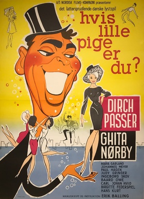 Hvis lille pige er du? - Danish Movie Poster (thumbnail)