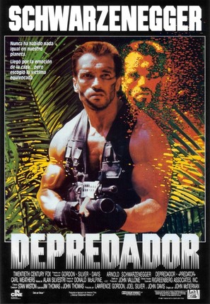 Predator - Spanish Movie Poster (thumbnail)
