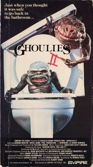 Ghoulies II - VHS movie cover (thumbnail)