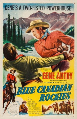 Blue Canadian Rockies - Movie Poster (thumbnail)