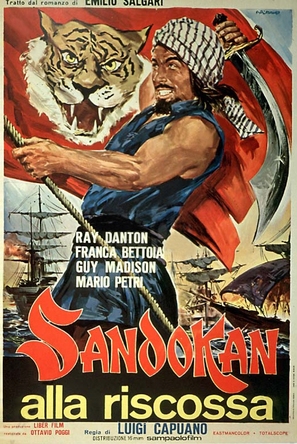 Sandokan alla riscossa - Italian Movie Poster (thumbnail)