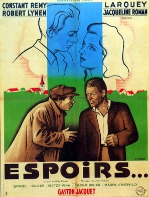 Espoirs... - French Movie Poster (thumbnail)