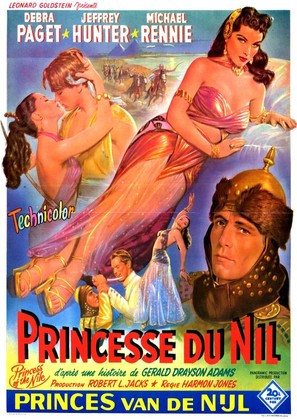 Princess of the Nile - Belgian Movie Poster (thumbnail)