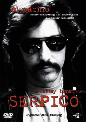 Serpico - German DVD movie cover (thumbnail)