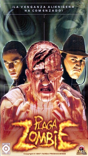 Plaga zombie - Argentinian VHS movie cover (thumbnail)
