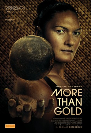 Dame Valerie Adams: MORE THAN GOLD - Australian Movie Poster (thumbnail)