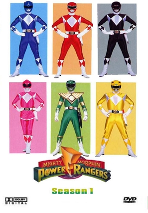 &quot;Mighty Morphin&#039; Power Rangers&quot; - DVD movie cover (thumbnail)