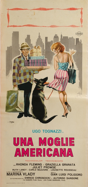 Una moglie americana - Italian Movie Poster (thumbnail)