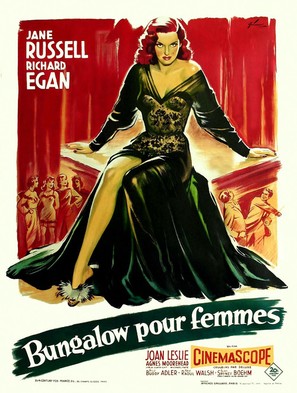 The Revolt of Mamie Stover - French Movie Poster (thumbnail)