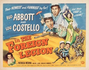 Abbott and Costello in the Foreign Legion - Movie Poster (thumbnail)