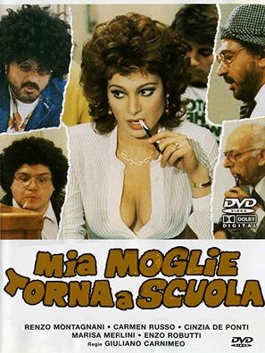 Mia moglie torna a scuola - Italian Movie Cover (thumbnail)