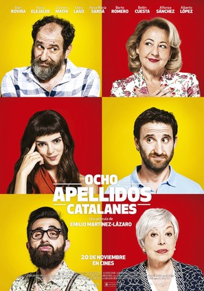 Ocho apellidos catalanes - Spanish Movie Poster (thumbnail)