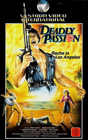 Deadly Passion - German VHS movie cover (thumbnail)