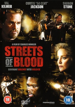 Streets of Blood - British DVD movie cover (thumbnail)