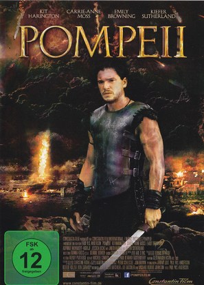 Pompeii - German DVD movie cover (thumbnail)