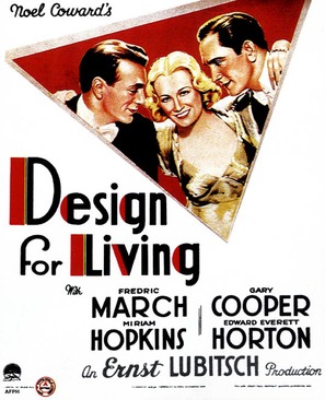 Design for Living - Movie Poster (thumbnail)