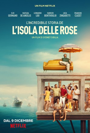 L&#039;incredibile storia dell&#039;isola delle rose - Italian Movie Poster (thumbnail)