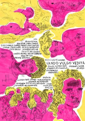 Vando Vulgo Vedita - Brazilian Movie Poster (thumbnail)