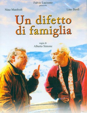 Un difetto di famiglia - Italian DVD movie cover (thumbnail)