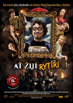 At zij&iacute; ryt&iacute;ri! - Czech Movie Poster (thumbnail)