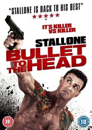 Bullet to the Head - British DVD movie cover (thumbnail)