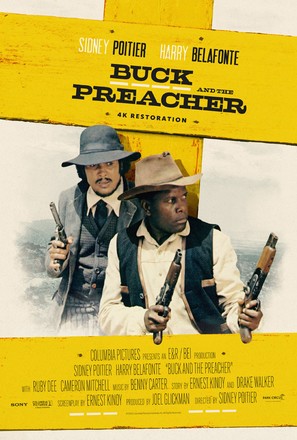 Buck and the Preacher - British Movie Poster (thumbnail)