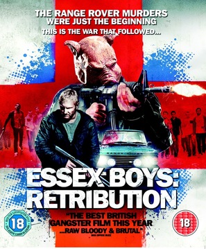 Essex Boys Retribution - British Blu-Ray movie cover (thumbnail)
