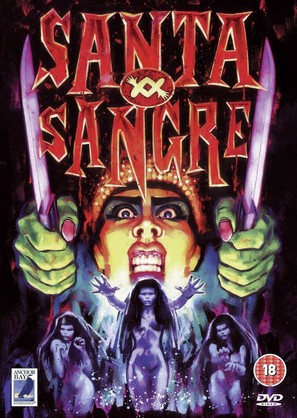 Santa sangre - British DVD movie cover (thumbnail)