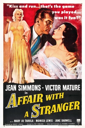 Affair with a Stranger - Movie Poster (thumbnail)