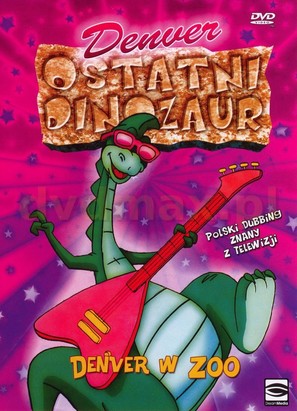 &quot;Denver, the Last Dinosaur&quot; - Polish DVD movie cover (thumbnail)