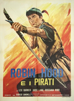 Robin Hood e i pirati - Italian Movie Poster (thumbnail)