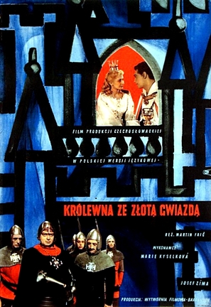 Princezna se zlatou hvezdou - Polish Movie Poster (thumbnail)