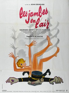 Les jambes en l&#039;air - French Movie Poster (thumbnail)