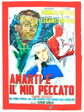 Amarti &egrave; il mio peccato (Suor Celeste) - Italian Movie Poster (thumbnail)